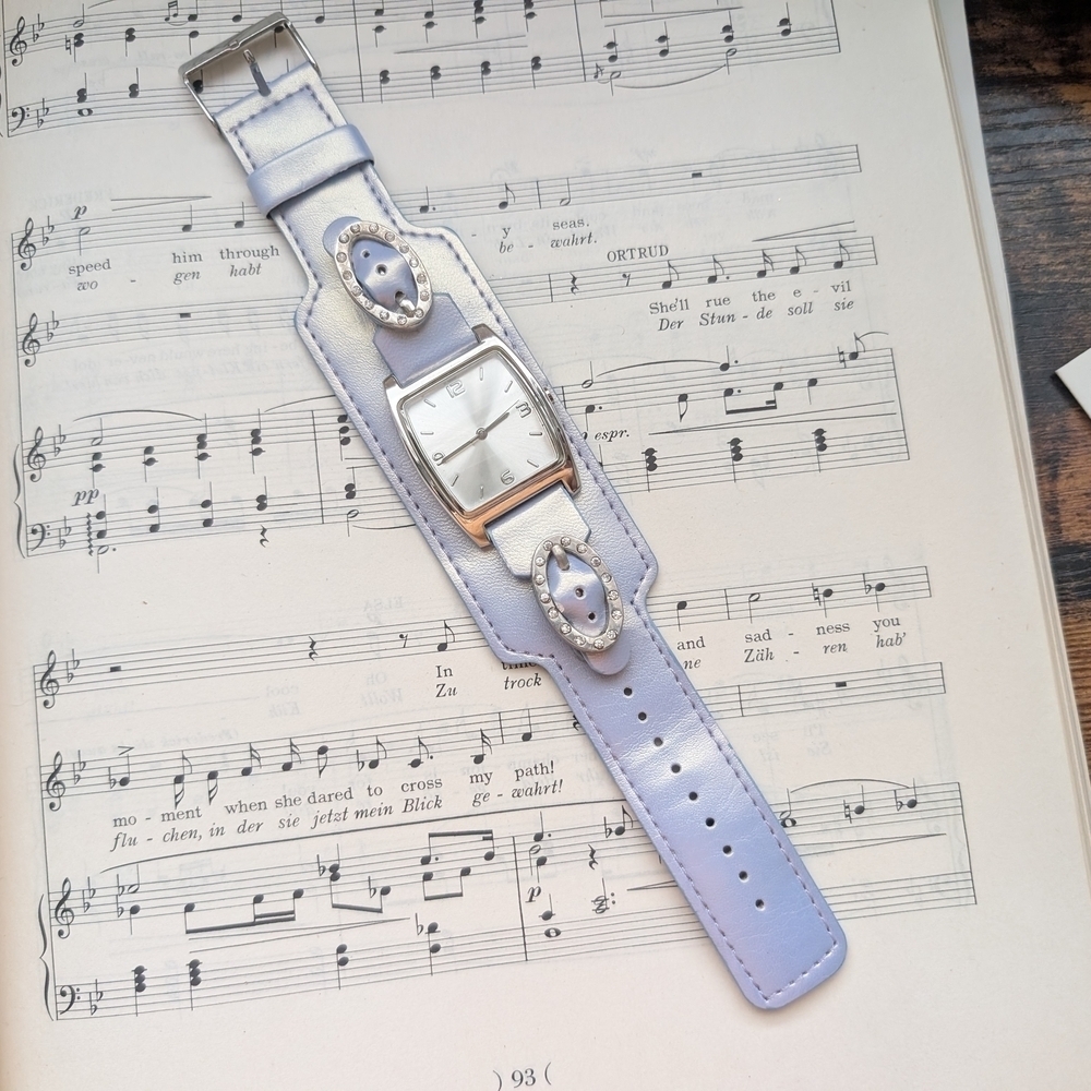 Silver Wearable Watch